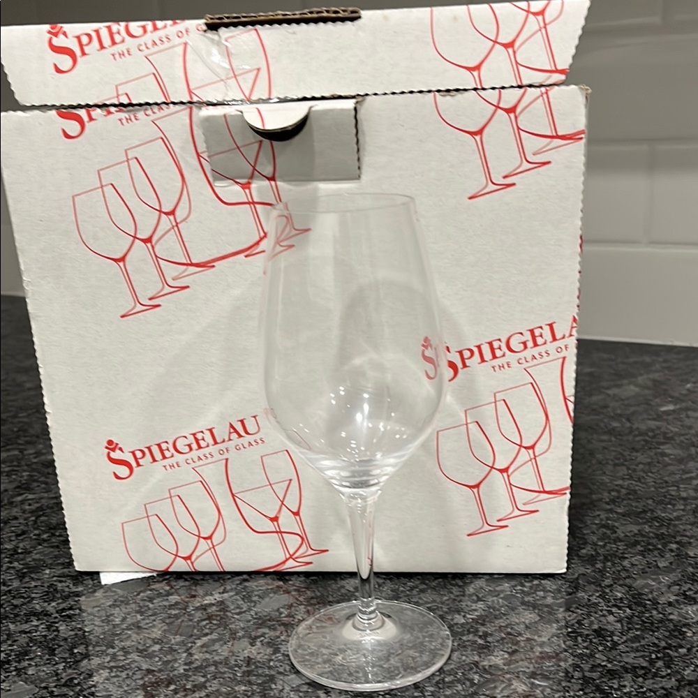 6 Spiegel Wine tasting Glasses